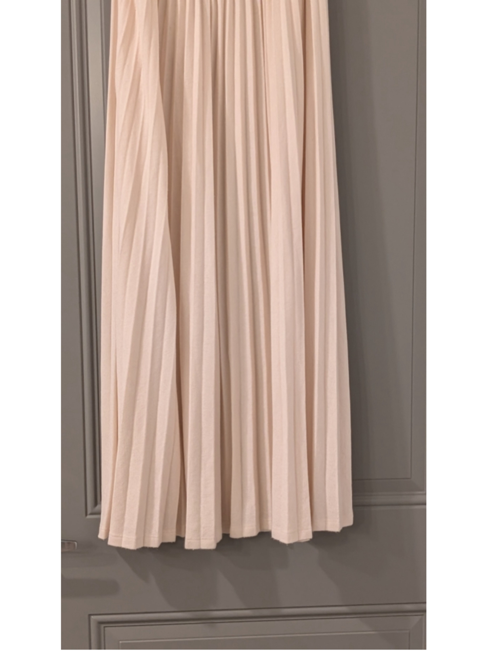 Anthropologie Lioness Pleated Maxi Skirt Cream Ivory Size medium - Picture 7 of 11